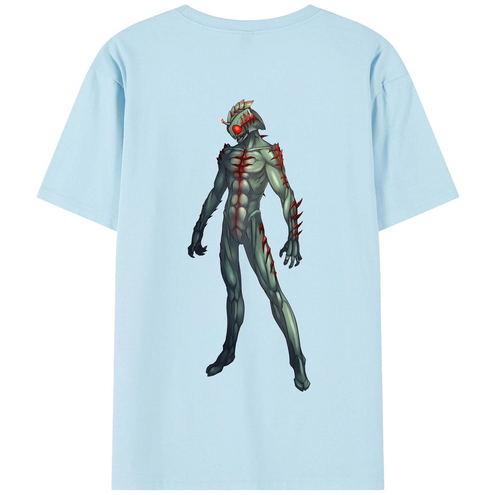 （画像用） ウルトラマン Ultraman 綿100％半袖Tシャツ（背面プリント）